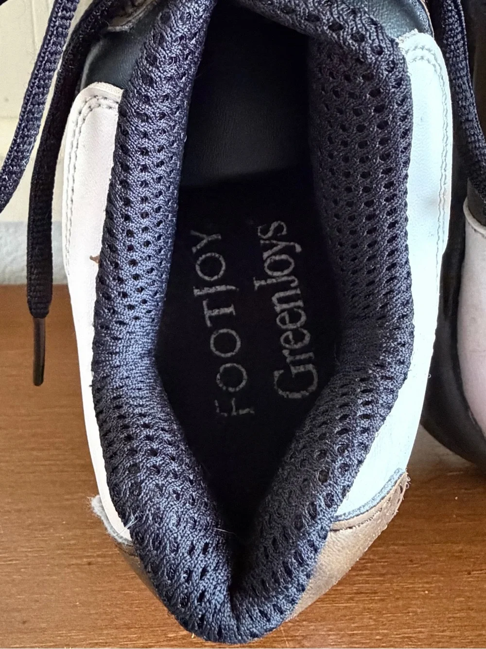Footjoy Greenjoys Men’s 9M Classic Saddle Golf Shoes Retro Athletic Country Club